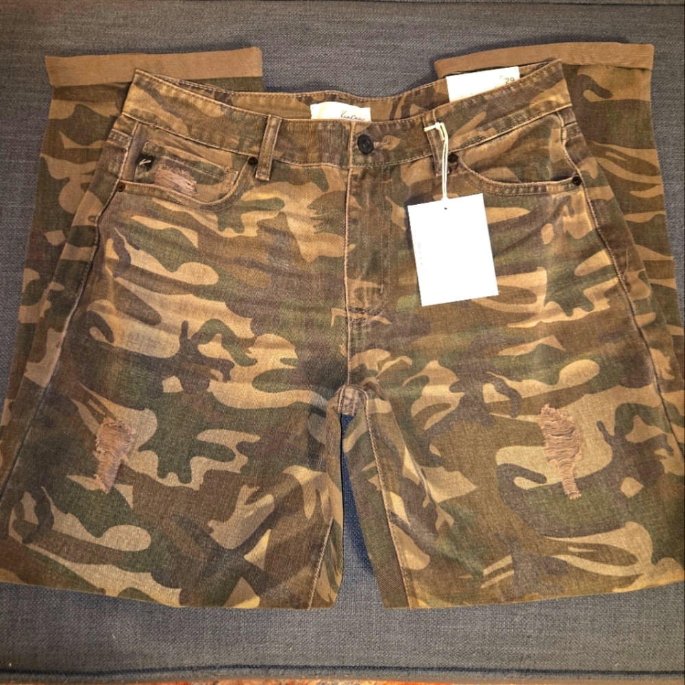 KanCan Camouflage Women Jeans